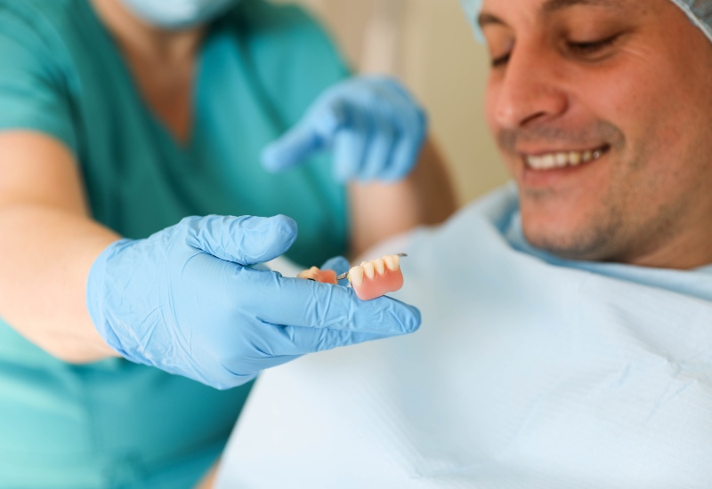 Comfortable denture solutions for missing teeth at Plainfield, IN